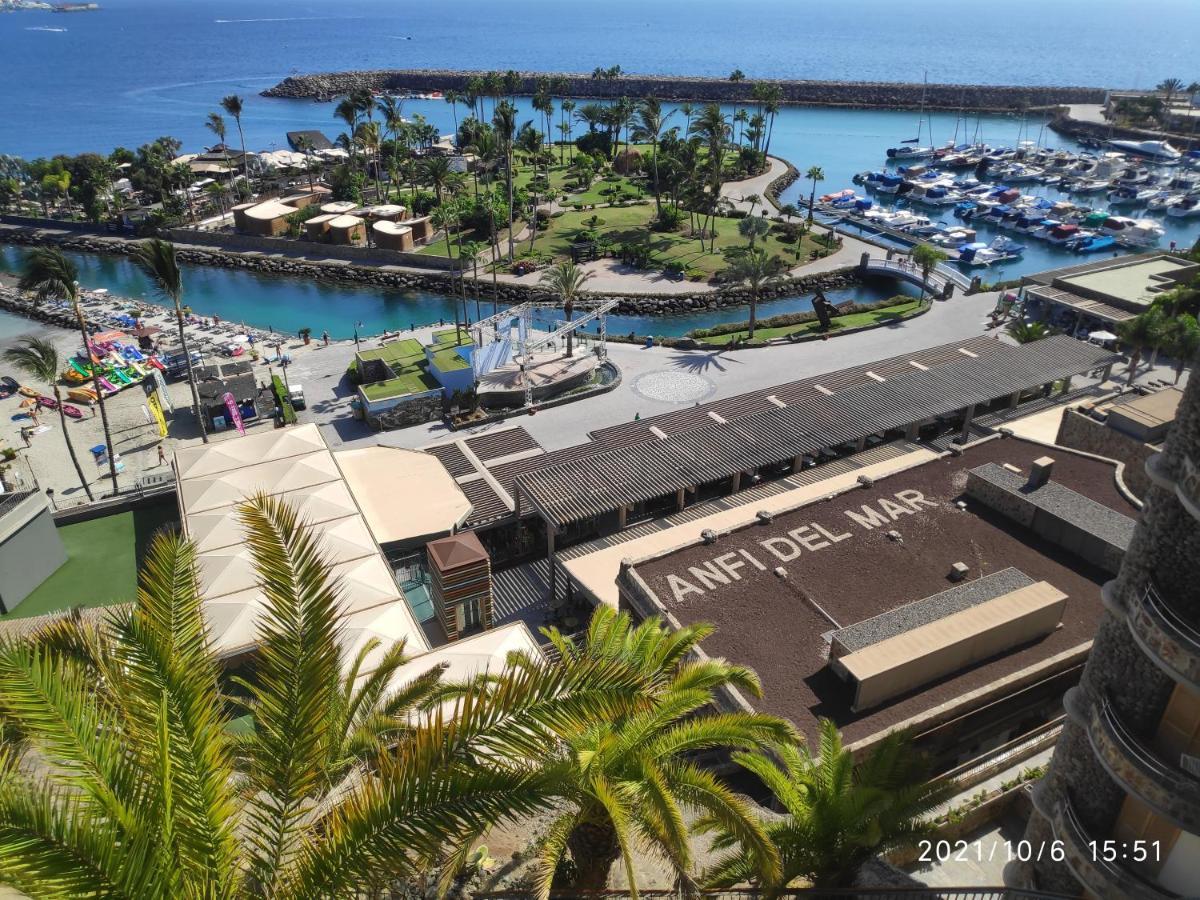 Anfi Del Mar 1 Aparthotel ลาปลายา เด อาร์กีเนกิน ภายนอก รูปภาพ